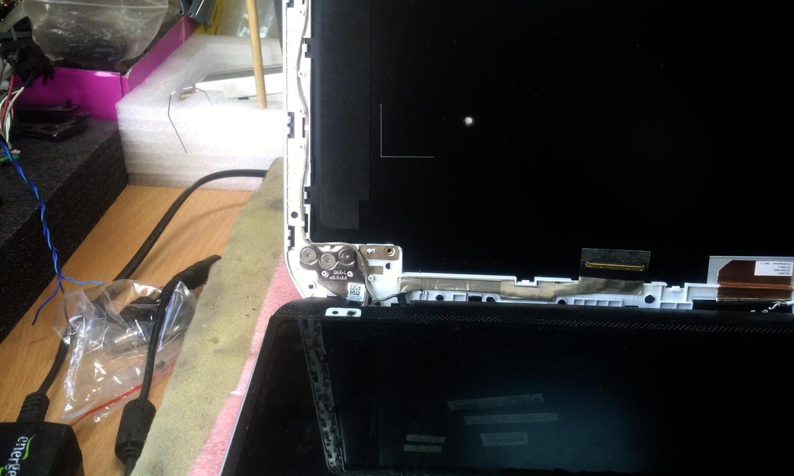 Restoration of the hinge mechanism of the HP DV6 laptop. - My, Repair of equipment, Notebook, Fastening, Repair, Longpost