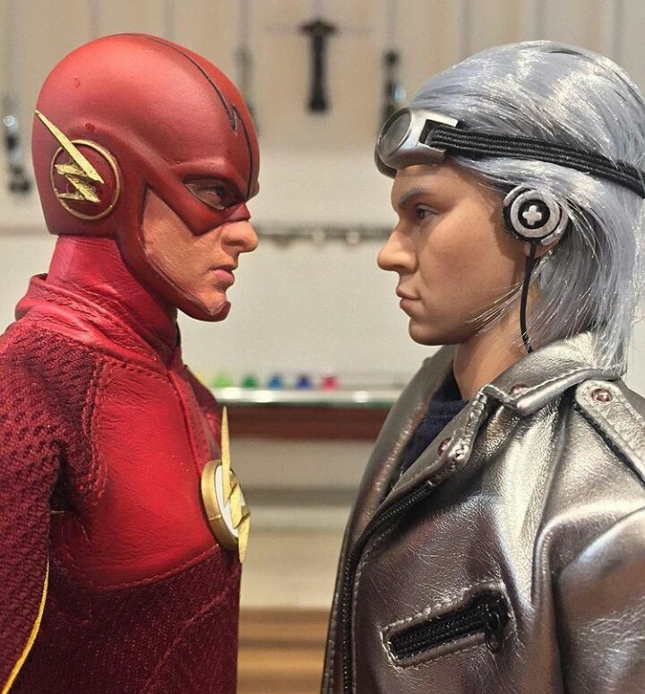 Would you like to see a joint film of these two guys?) - Flash, Mercury, Dc comics, Marvel, X-Men, The photo, Speed