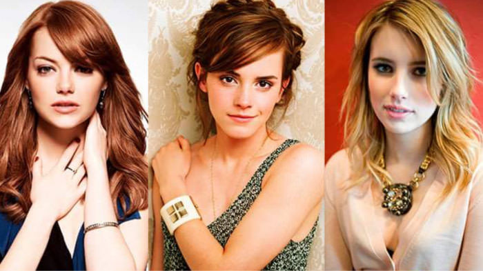 Stone, Watson and Roberts. Choose your Emma - Emma Watson, Emma Stone, Emma Roberts