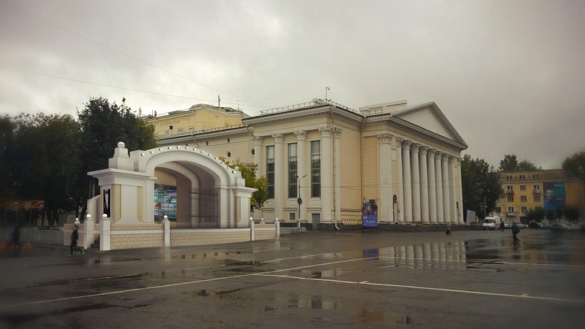 News of the day from the Kirov City Hall: - My, , Kirov, Theatre, Longpost, Ferris wheel