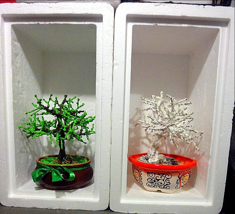 Very beautiful and unusual magnetic piggy bank - My, Tree, Bonsai, Berevo bonsai, Magnet, Money, Longpost