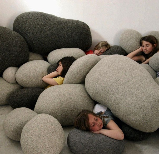 funny pillows - A rock, Pillow