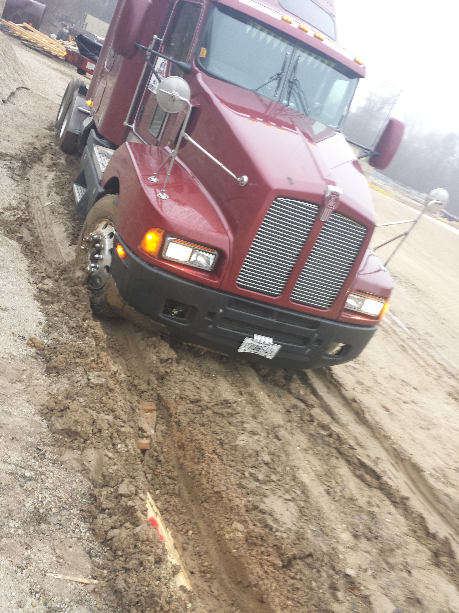 I remember from the photo - My, USA, The photo, Tractor, Trailer, Volvo, Kenworth, Longpost