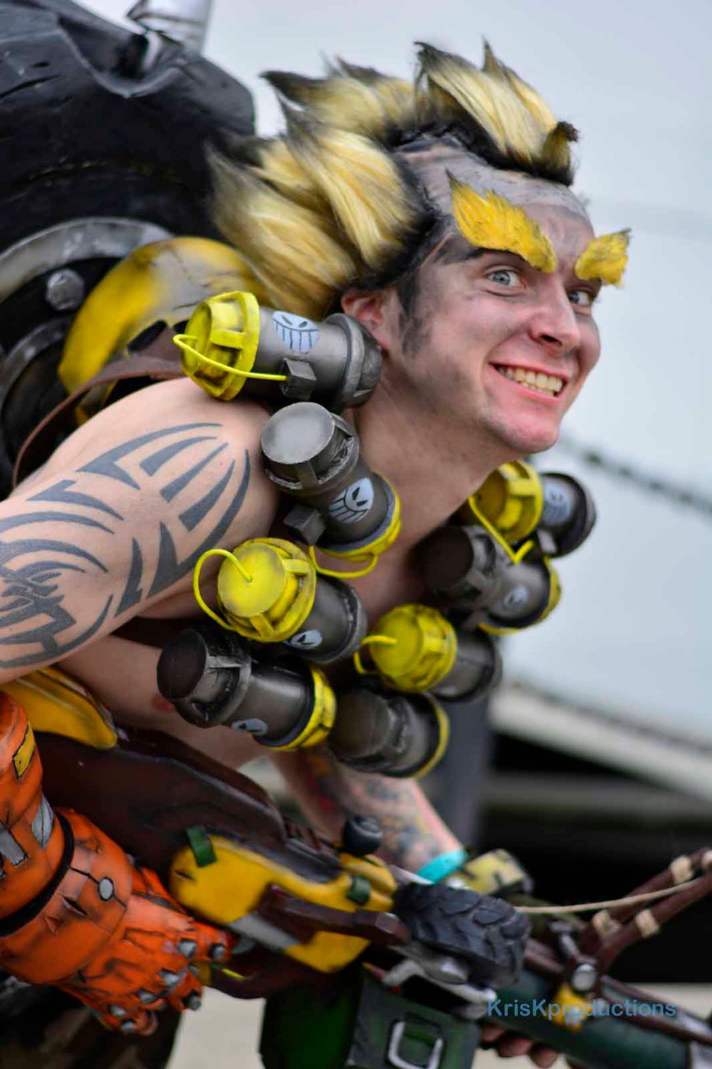 Косплей Крысавчика - Overwatch, Junkrat, Косплей, Cosplay overwatch, Крысавчик, Длиннопост