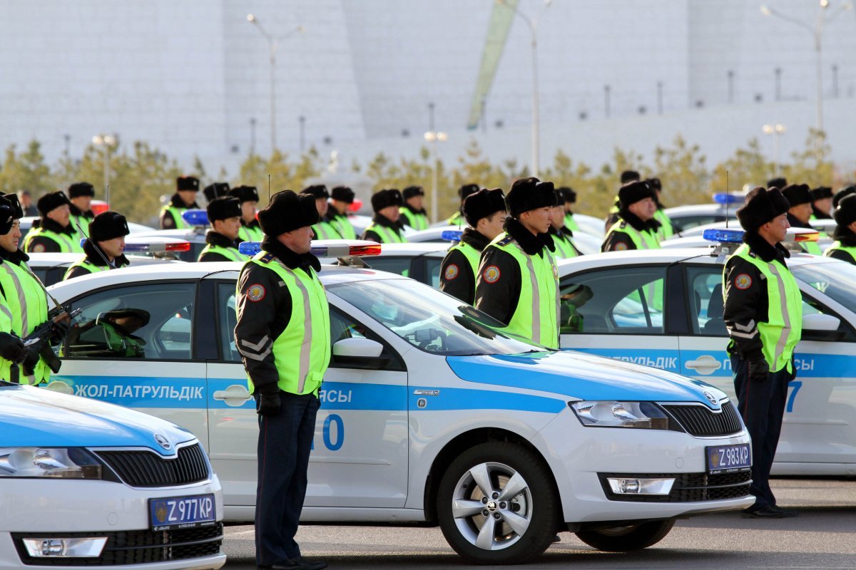 What does the police of Kazakhstan drive - Kazakhstan, Atyrau, Police, Car, Longpost