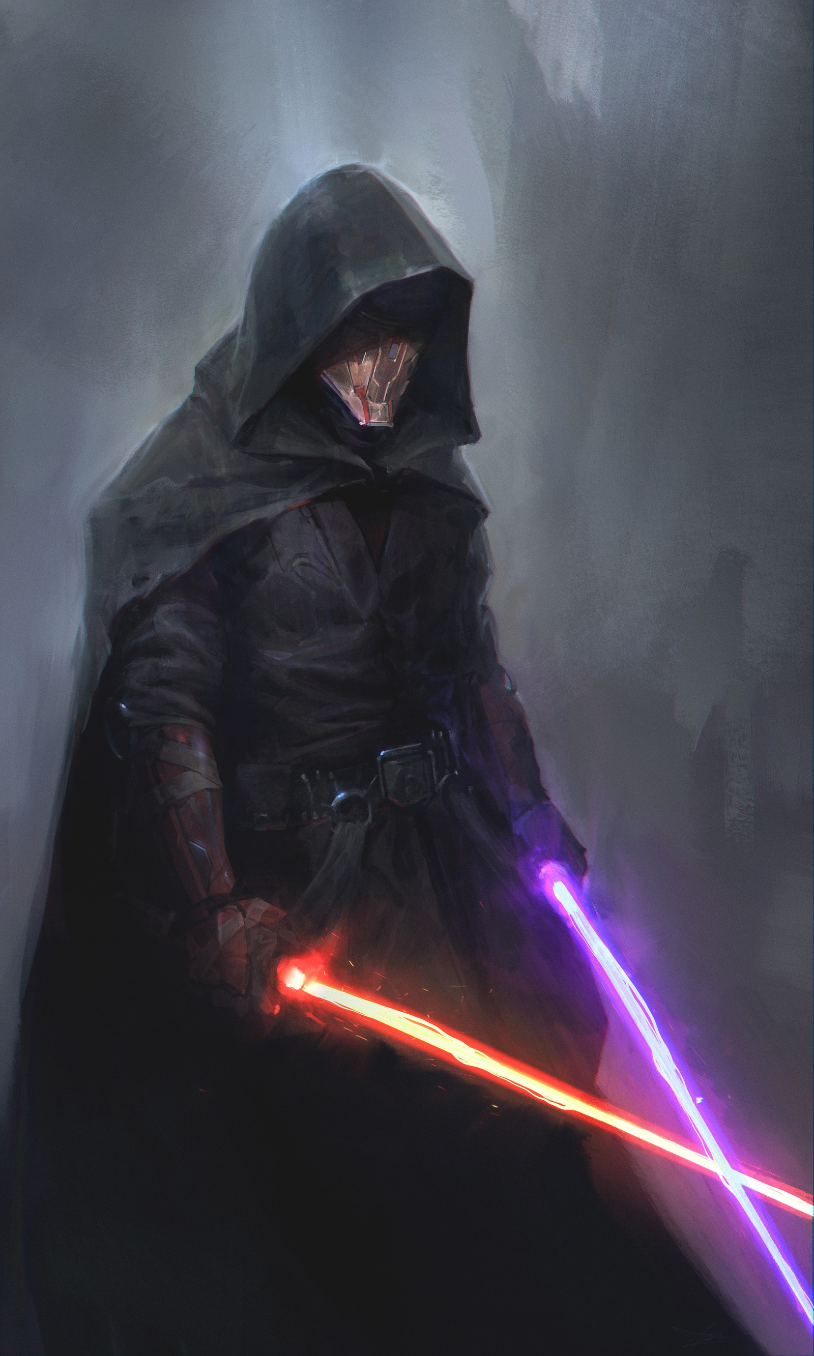 Darth Revan - Art, Pablo Dominguez, Star Wars, Darth Revan