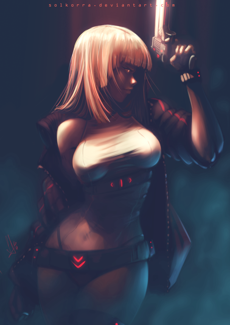 Assassin in The Shadows - Art, Girls, 