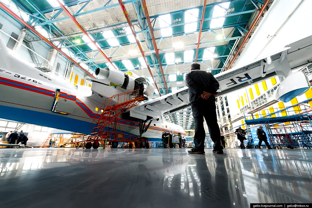 Taganor residents exported the first of four Be-200 firefighters to Algeria. In total, this is the 19th aircraft + production photos - news, Russia, Sdelanounas ru, Export, Be-200, Aviation, Longpost, Aircraft construction, Taganrog