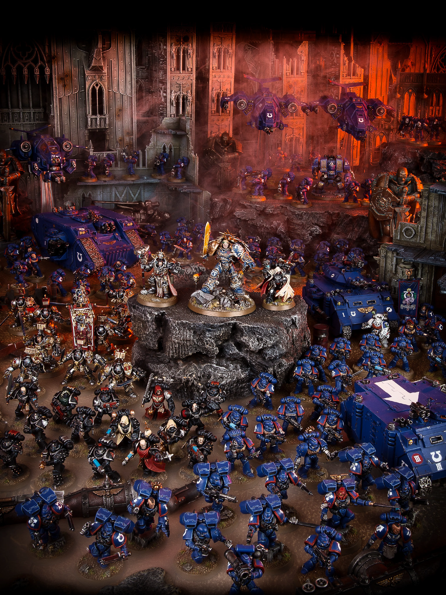 Gathering Storm: Rise of the Primarch - High quality images from White Dwarf March 2017 - Warhammer 40k, Wh Art, Wh miniatures, Wh News, Gathering storm, , Modeling, Longpost