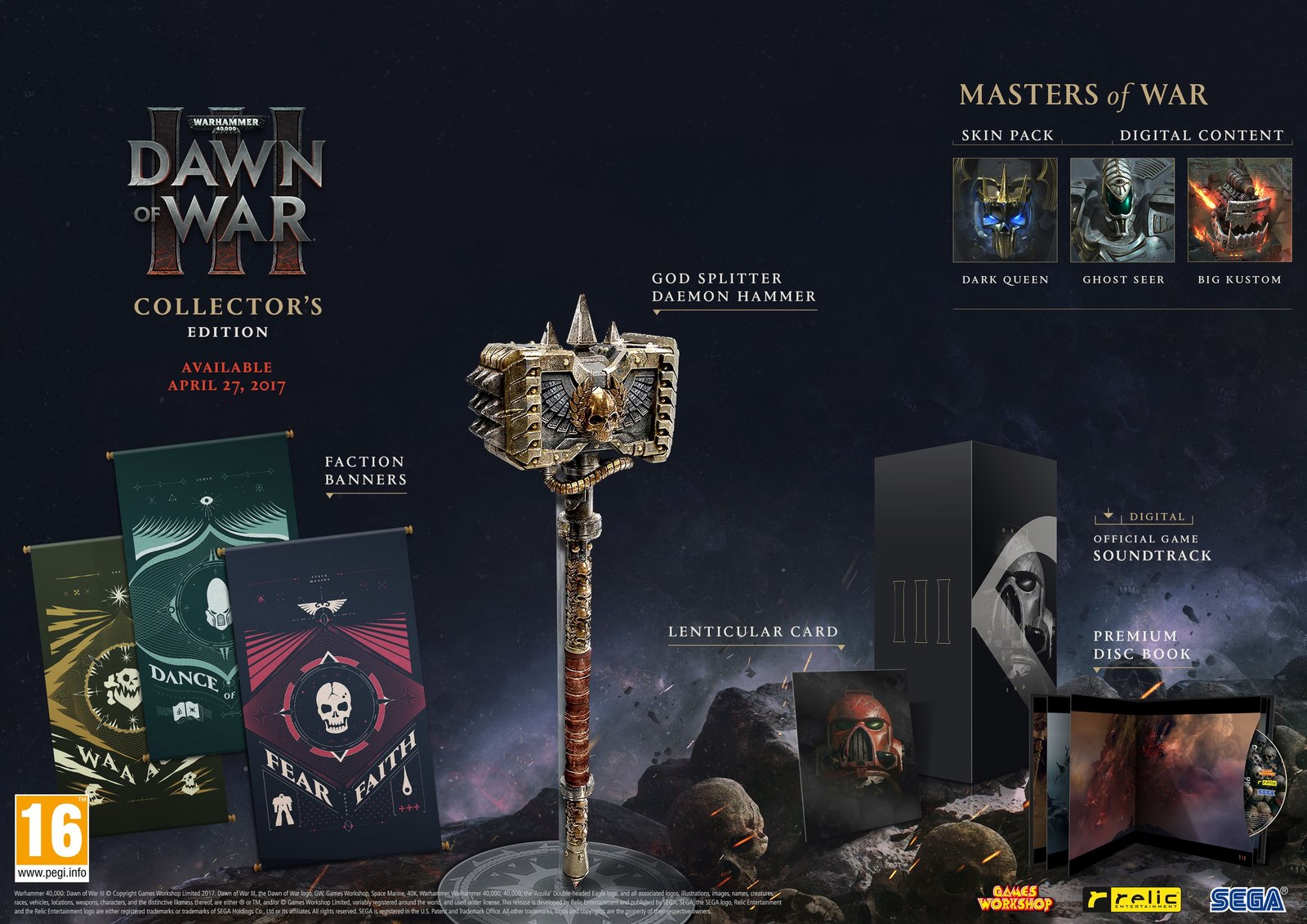 Warhammer 40,000: Dawn of War III The Collector's Edition - Warhammer 40k, Games, Warhammer 40k: Dawn of War III, Wh News