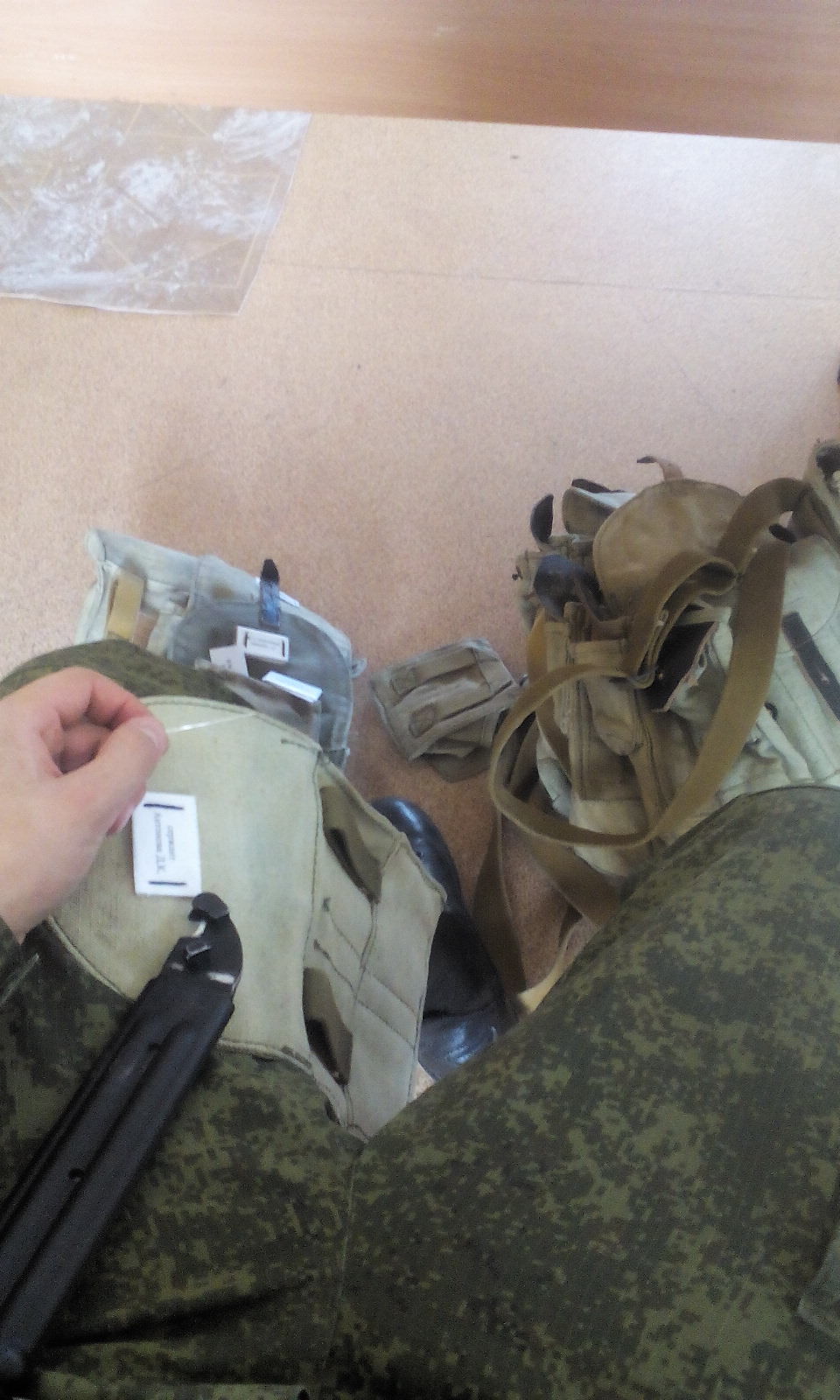 Everyday life of the Russian army - My, Army, Weekdays, Sewing