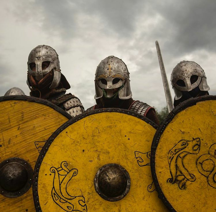 Vikings - The photo, Викинги, Reconstruction, Knights, Warrior, Story