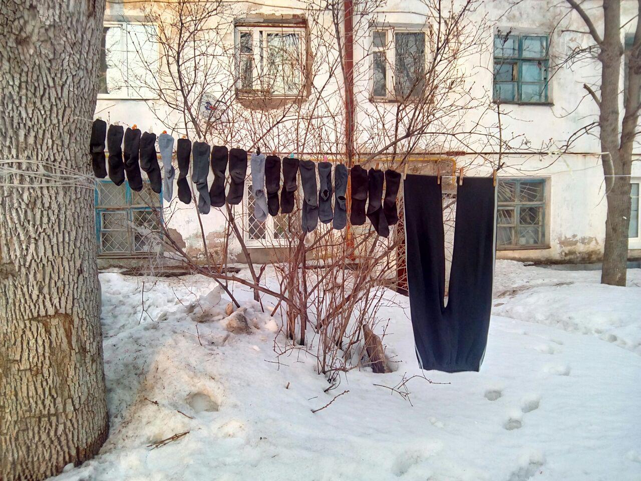 Black holes in the center of Samara - My, My, Samara, Socks, Hole