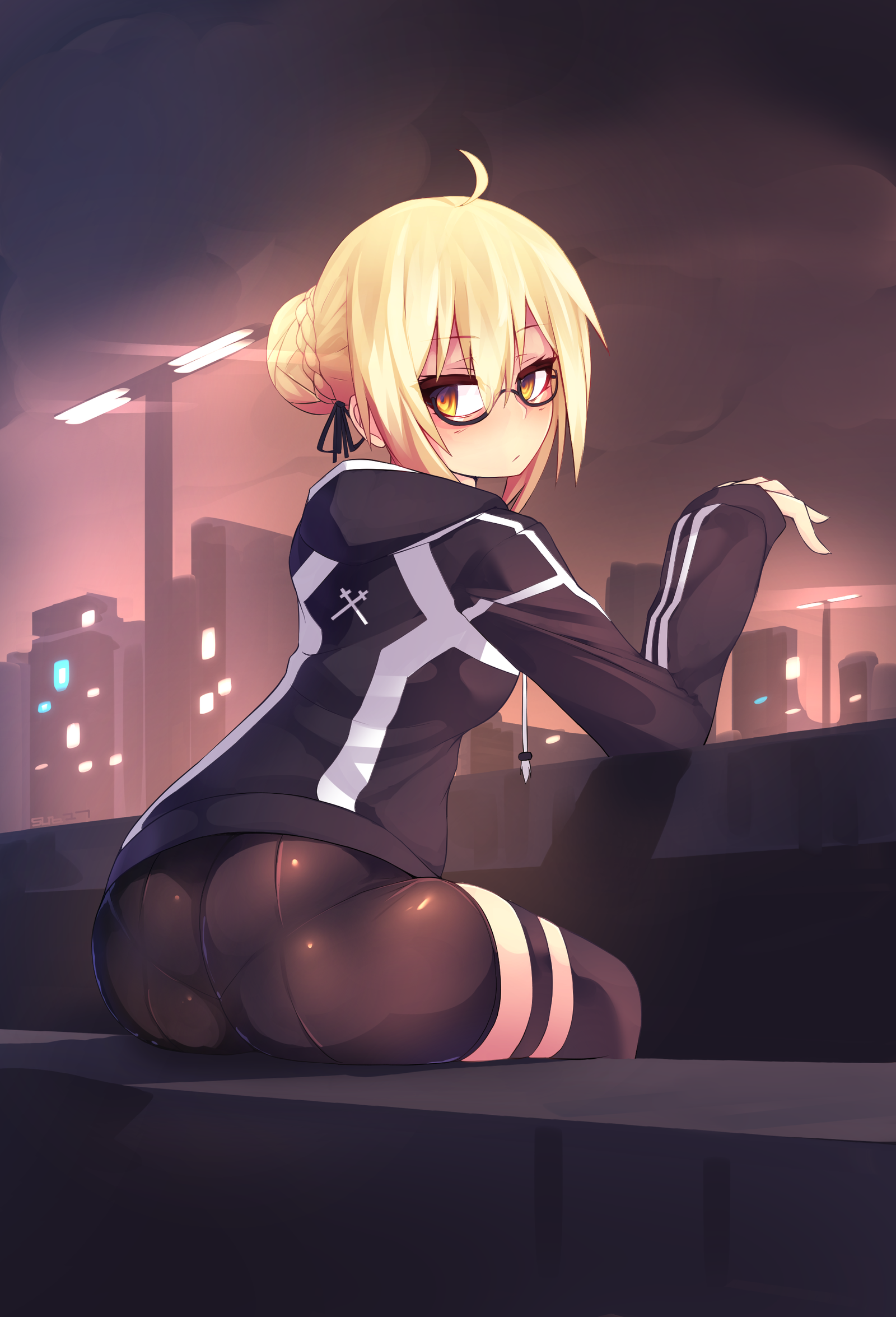 Otaku Heroine - Аниме, Anime Art, Fate, Fate Grand Order, Saber, Mysterious Heroine X Alter, Sub-Res