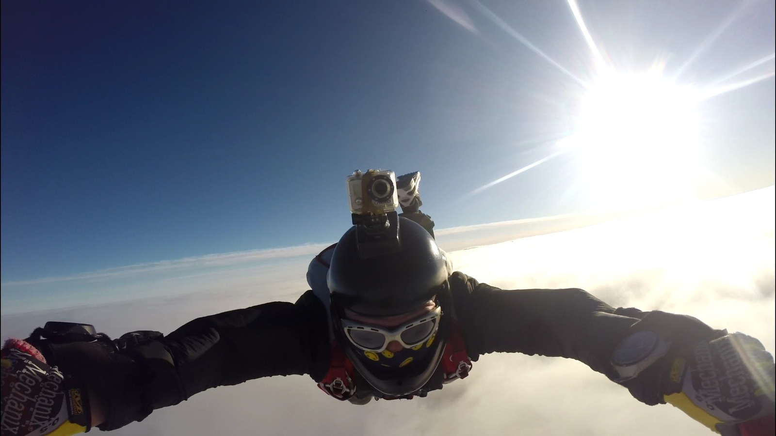 When you really want to fly ... and ride and swim .. and fly again! - My, Parachuting, Paragliding, , Video