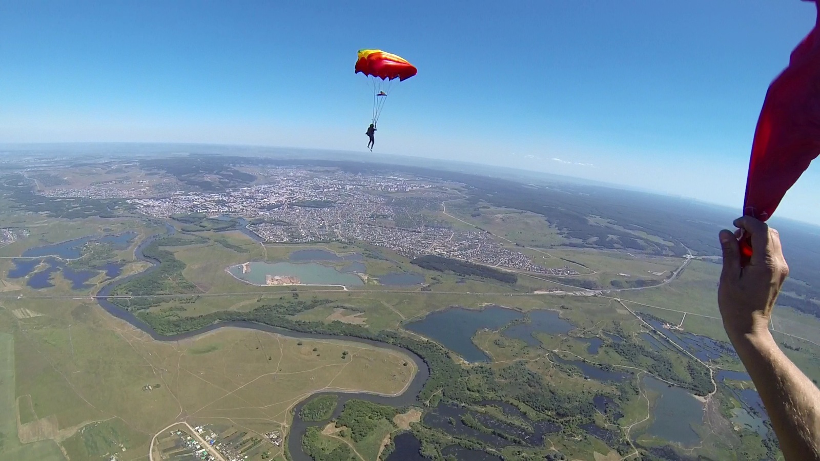 When you really want to fly ... and ride and swim .. and fly again! - My, Parachuting, Paragliding, , Video