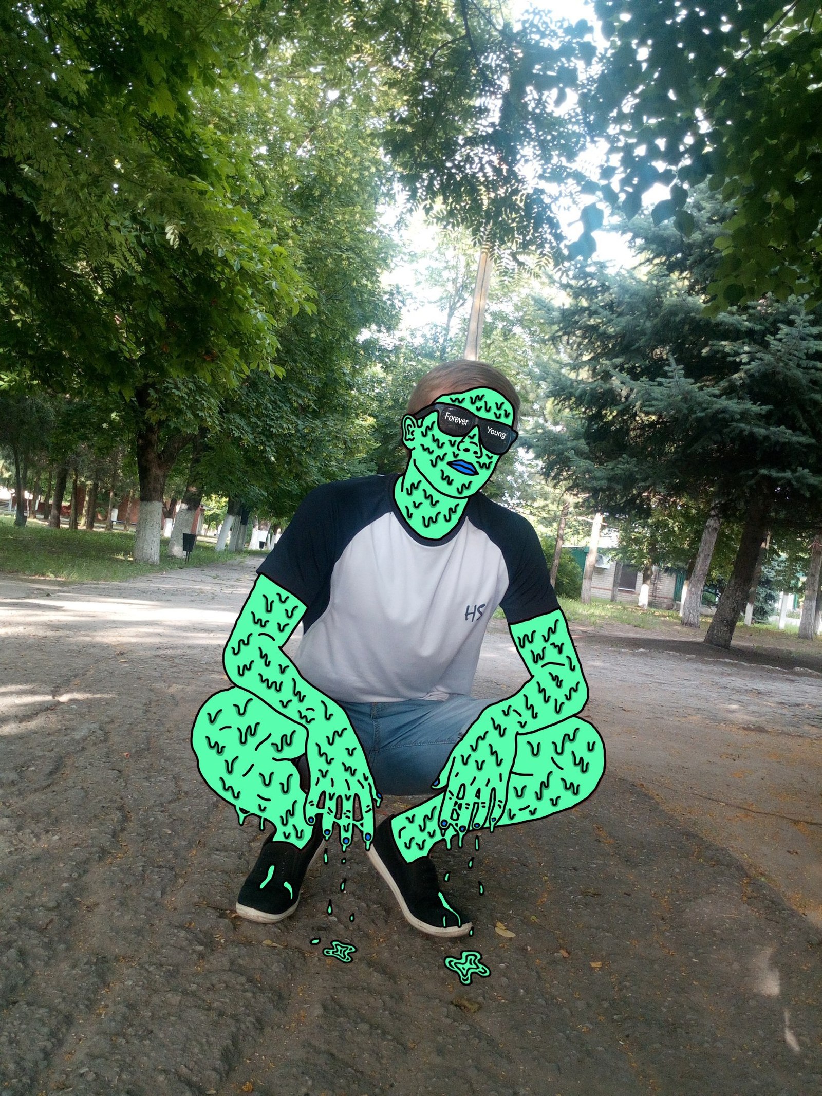 Grime art - Моё, Photoshop, Grime Art, Webpunk, Реклама, Длиннопост