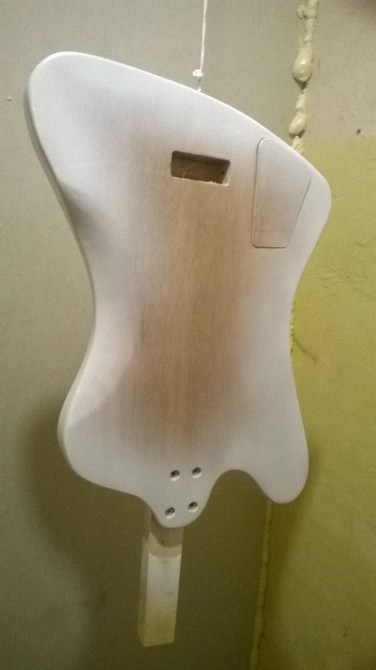 Handmade bass guitar - My, Bas-guitar, Handmade, Sound, Longpost