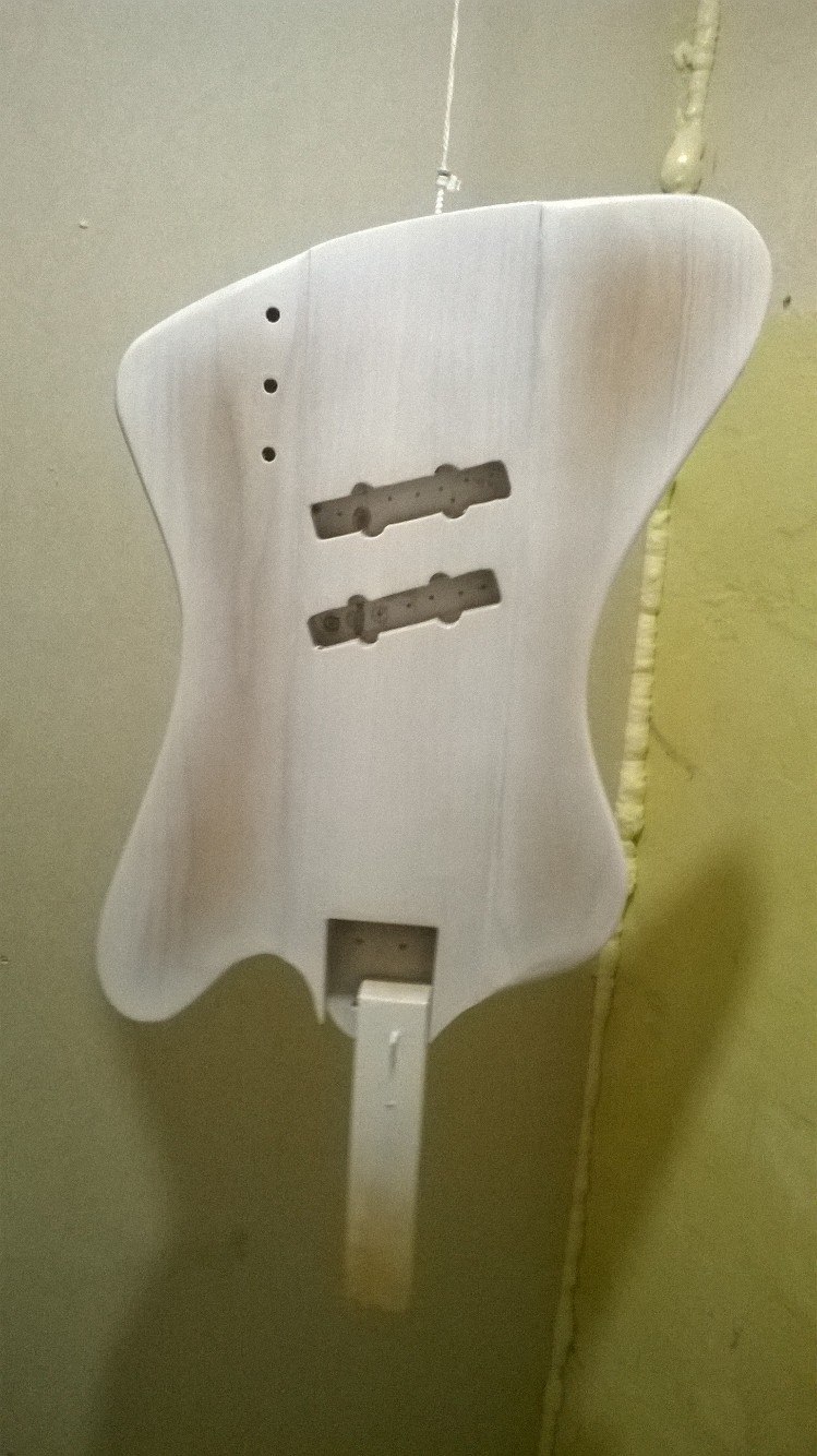 Handmade bass guitar - My, Bas-guitar, Handmade, Sound, Longpost