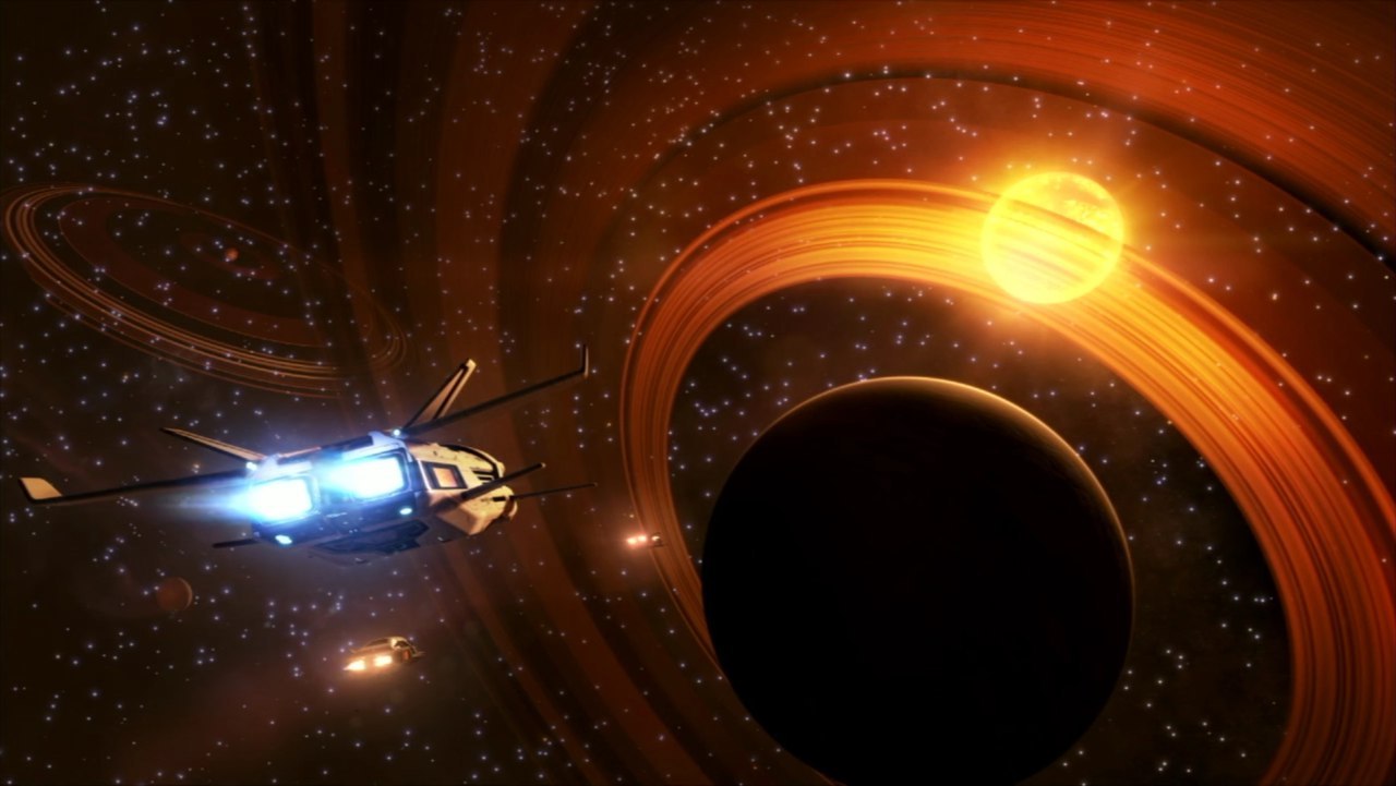 The beauty of space in Elite: Dangerous. - Elite dangerous, Games, Space, Longpost