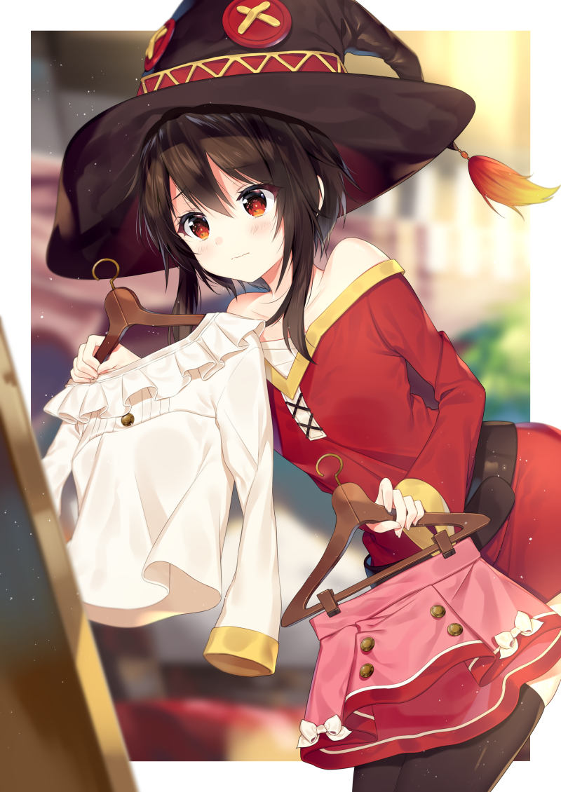 KonoSuba. Megumin / Мэгумин. Anime Art. - Аниме, Ранобэ, Арт, Konosuba, Megumin, Мэгумин, Anime Art, Длиннопост