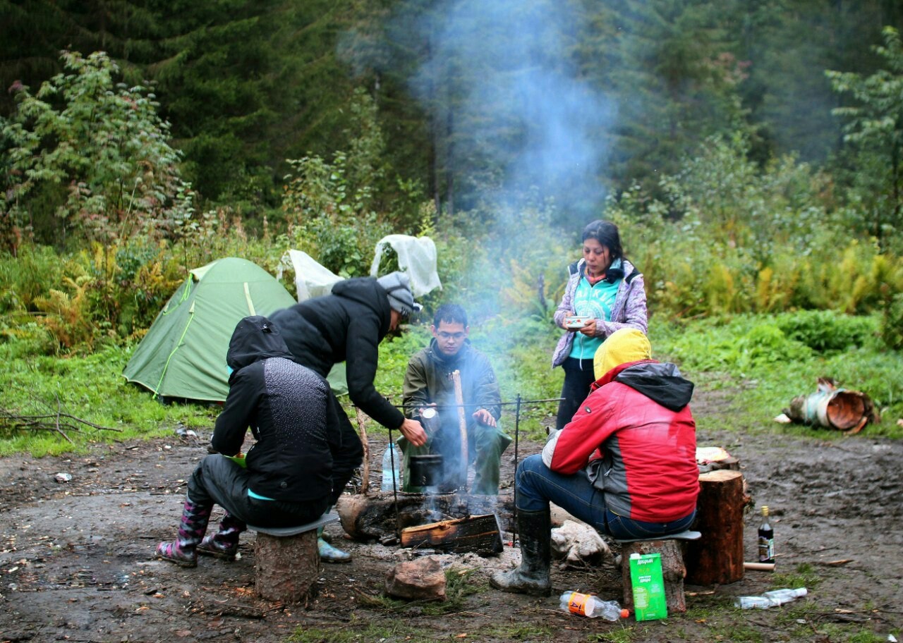 9 and a half days. - My, Travels, Travel across Russia, Usva pillars, Usva River, Longpost