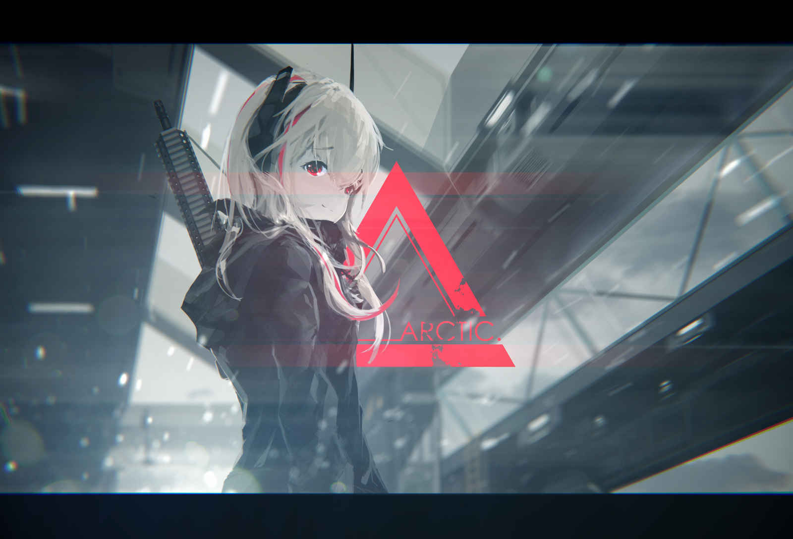 Girls Frontline / M4 SOPMOD2. Anime Art. - Games, Art, Girls frontline, , , Anime art, Longpost, M4 sopmod II (Girls Frontline)