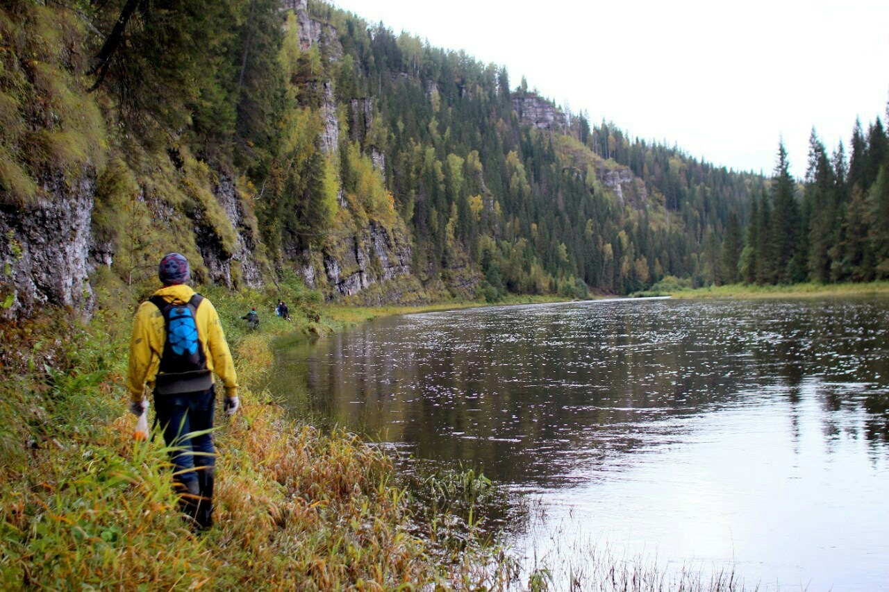 9 and a half days. - My, Travels, Travel across Russia, Usva pillars, Usva River, Longpost