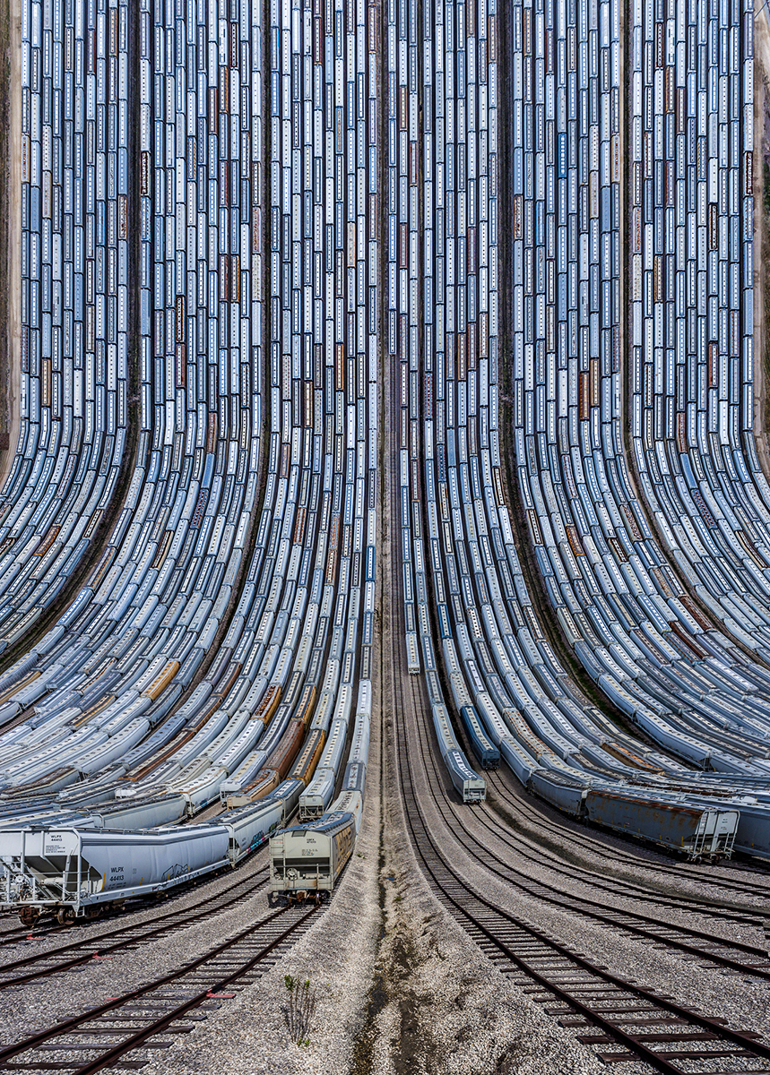 Depot. - Depot, A train, Parking, Railway, The photo, Панорама