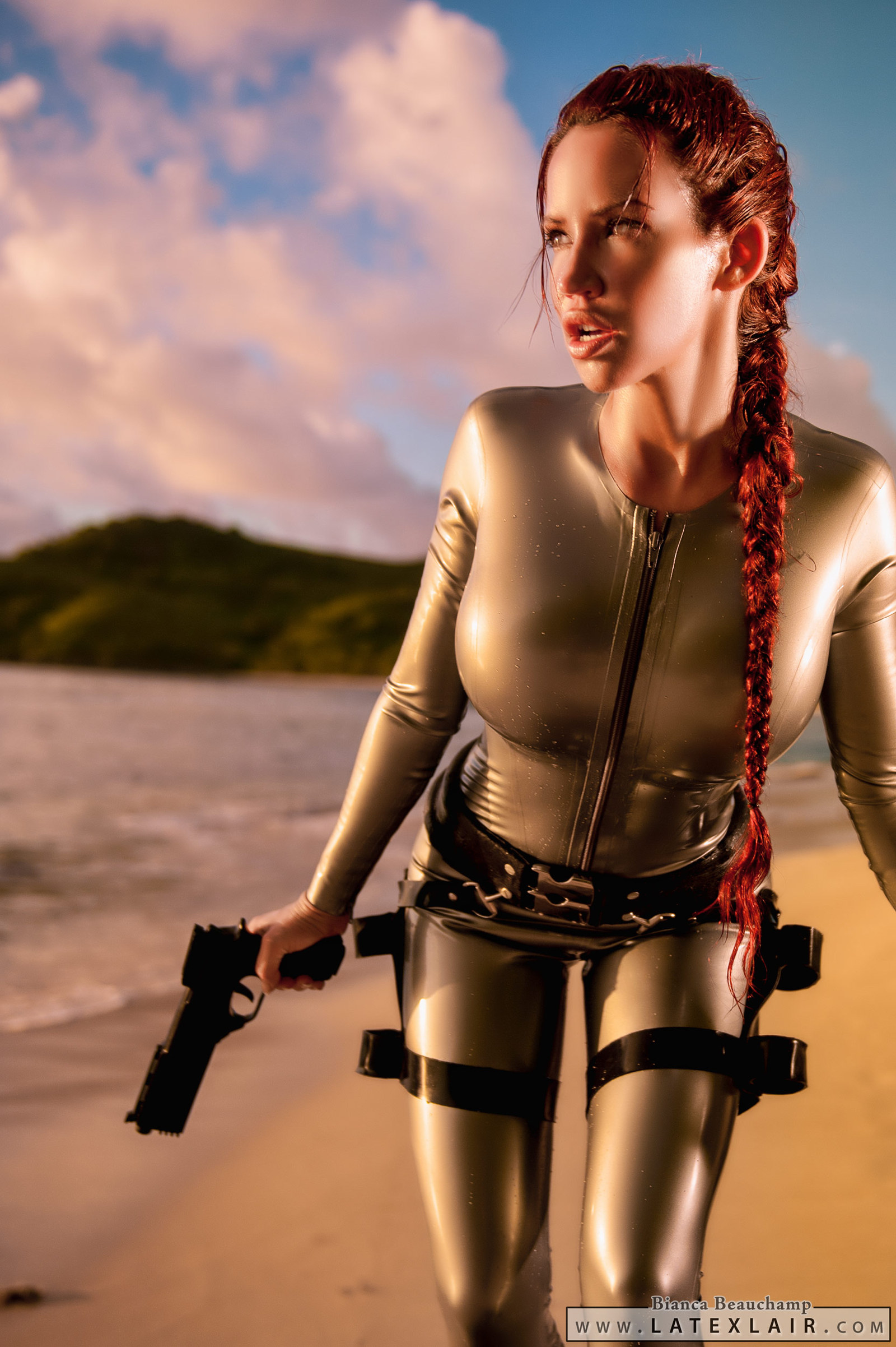 Lara Croft - NSFW, Bianca beauchamp, Tomb raider, Girls, Lara Croft, Cosplay, Longpost