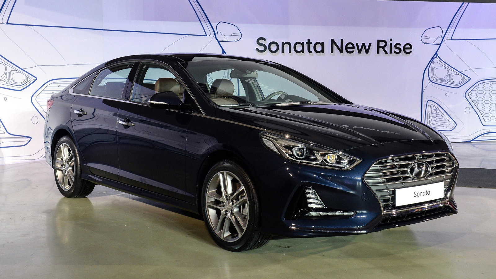 Hyundai модернизировал модель Sonata. Ее будут продавать в России - Авто, Dromru, Hyundai, Hyundai Sonata, Длиннопост