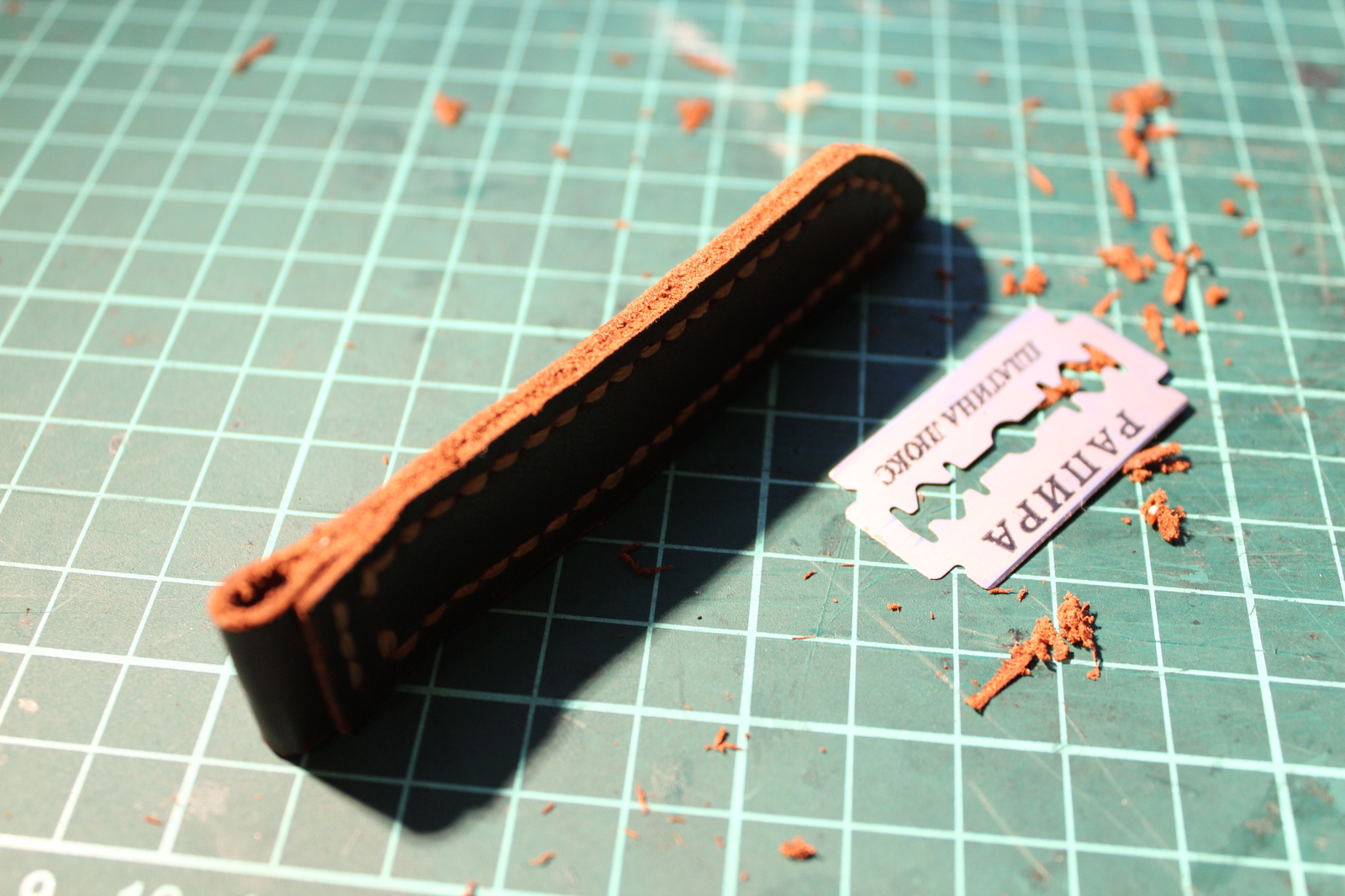 How do I make a watch strap? With my own hands) - My, Leather, Longpost, My, Strap