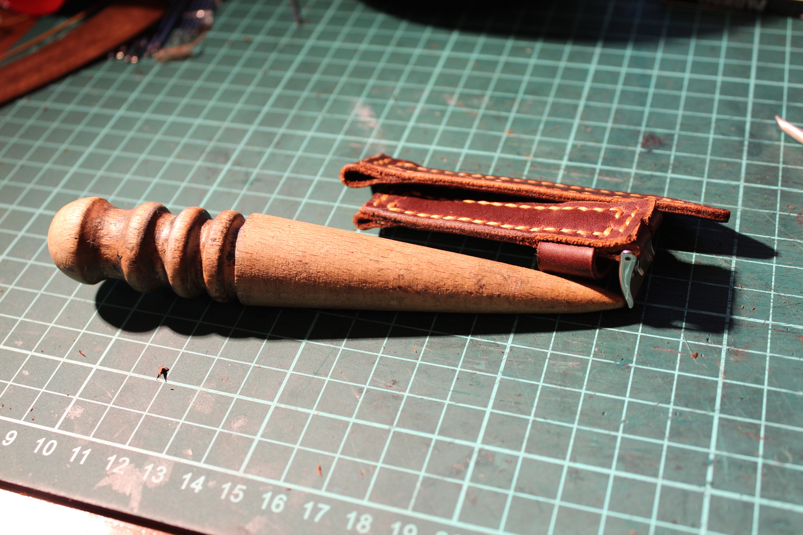 How do I make a watch strap? With my own hands) - My, Leather, Longpost, My, Strap