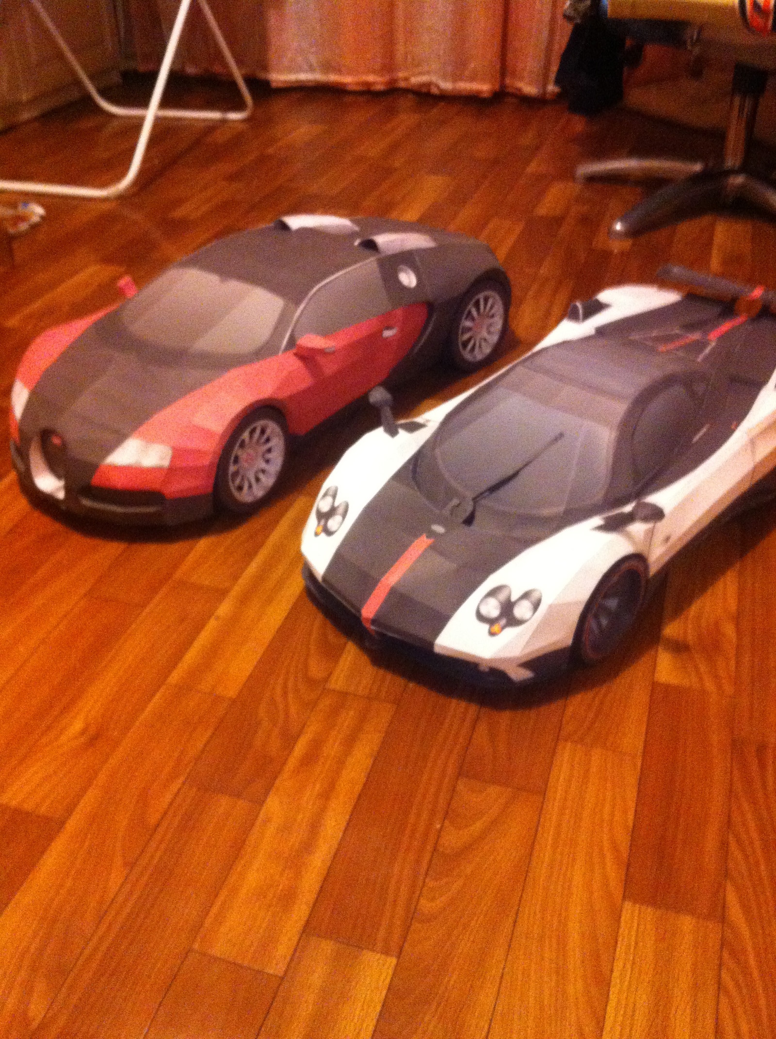 Bugatti Veyron - My, Bugatti, , Papercraft, , 1:6, , , Longpost