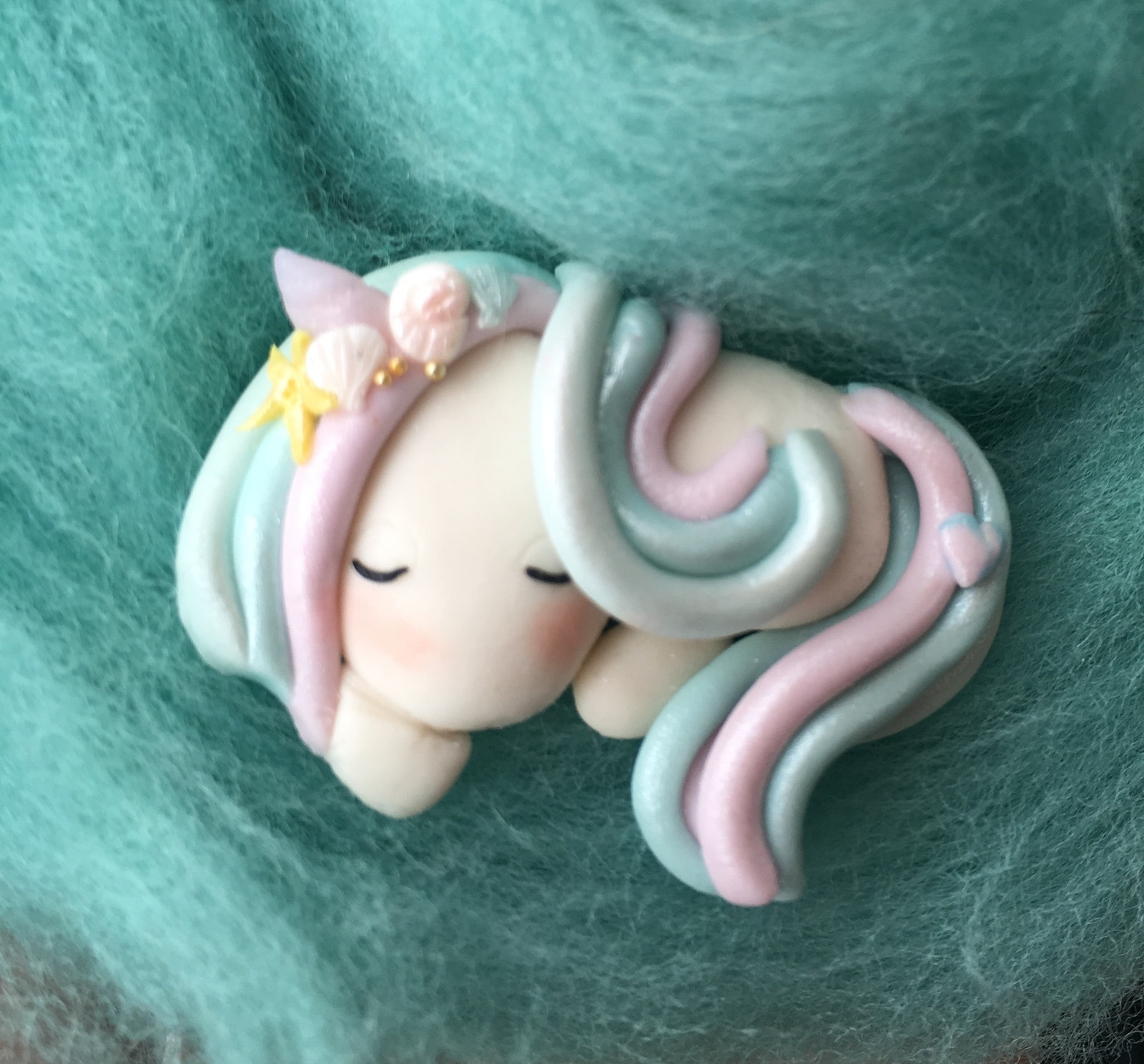 Unicorns from polymer clay. - My, Polymer clay, Unicorn, Milota, Longpost