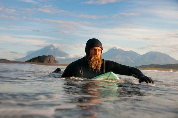 Rough Norwegian surf - Not mine, Панорама, Beard, Surfing, Longpost