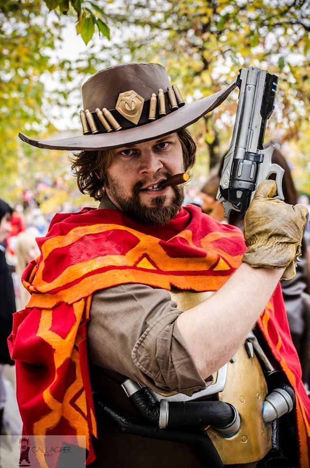 Colorful McCree - Overwatch, McCree, Cosplay, McCree, Cosplay joker, Blizzard, , Longpost