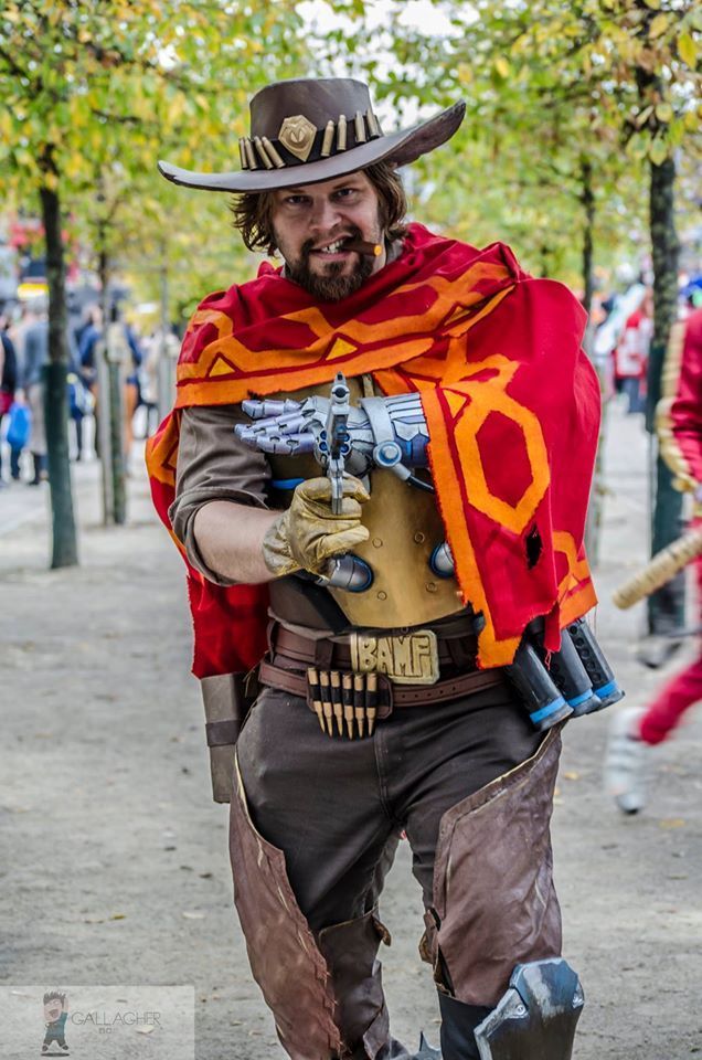 Colorful McCree - Overwatch, McCree, Cosplay, McCree, Cosplay joker, Blizzard, , Longpost