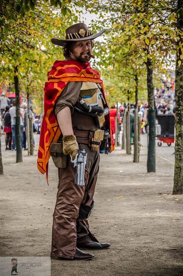 Colorful McCree - Overwatch, McCree, Cosplay, McCree, Cosplay joker, Blizzard, , Longpost