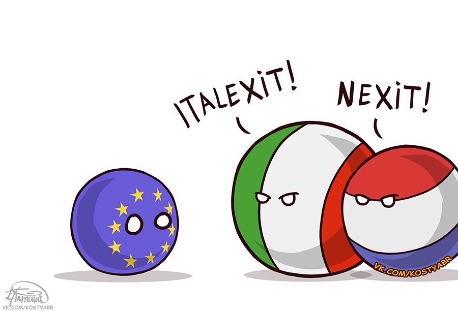 Ес , Украина и безвизовый режим. - Комиксы, Политика, Countryballs, Длиннопост