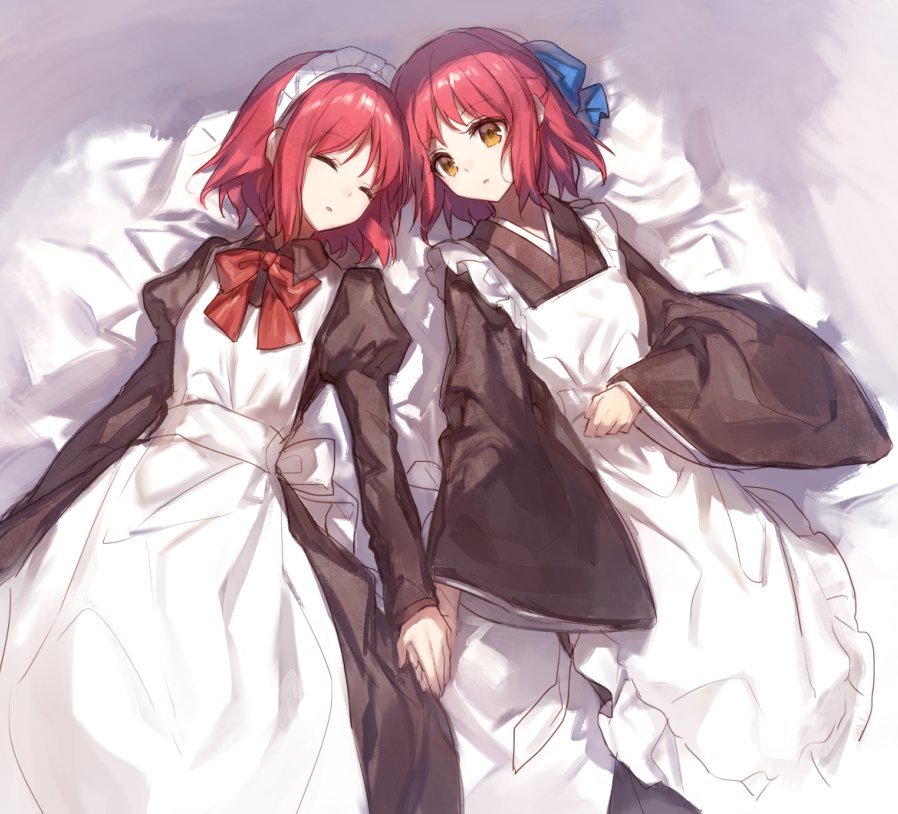 Hisui and Kohaku - Anime, Anime art, Tsukihime, Hisui, Kohaku