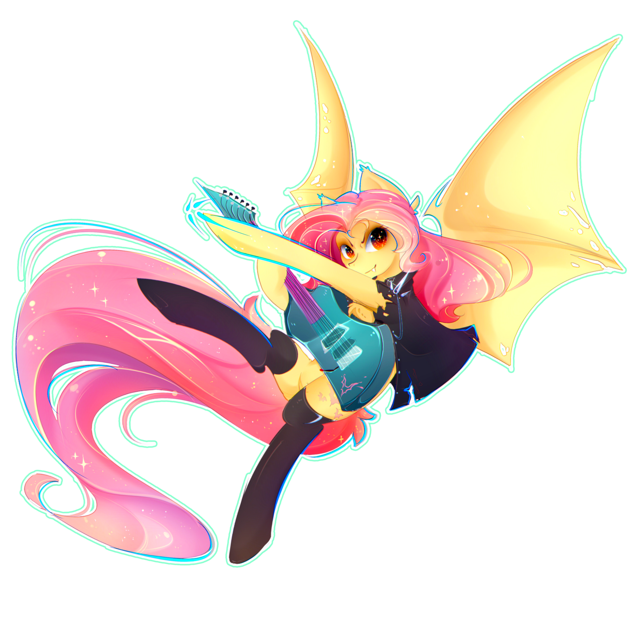 Flutterbat - My Little Pony, Flutterbat, Fluttershy, Batpony, Koveliana