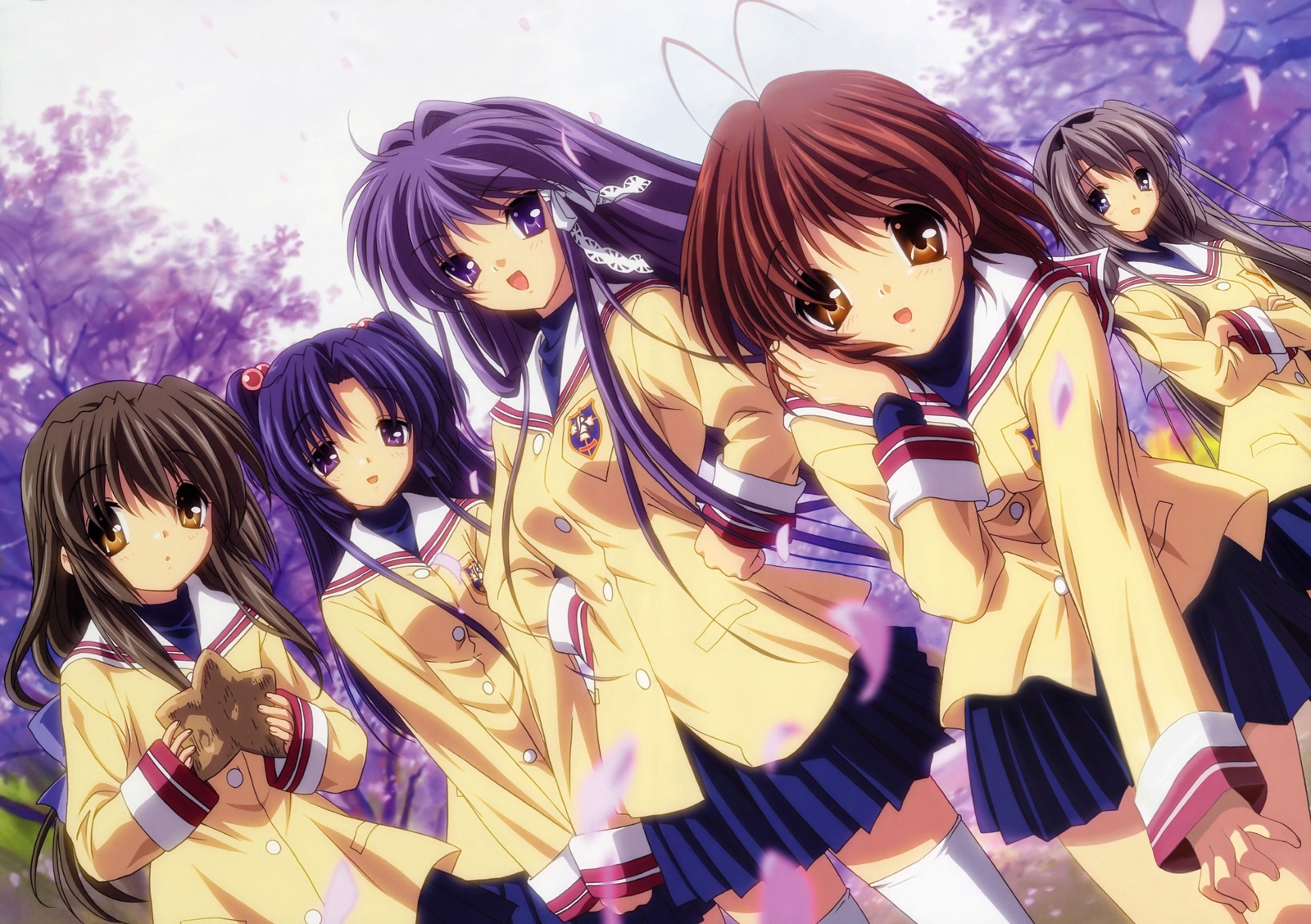 Немного обоев Clannad | Пикабу