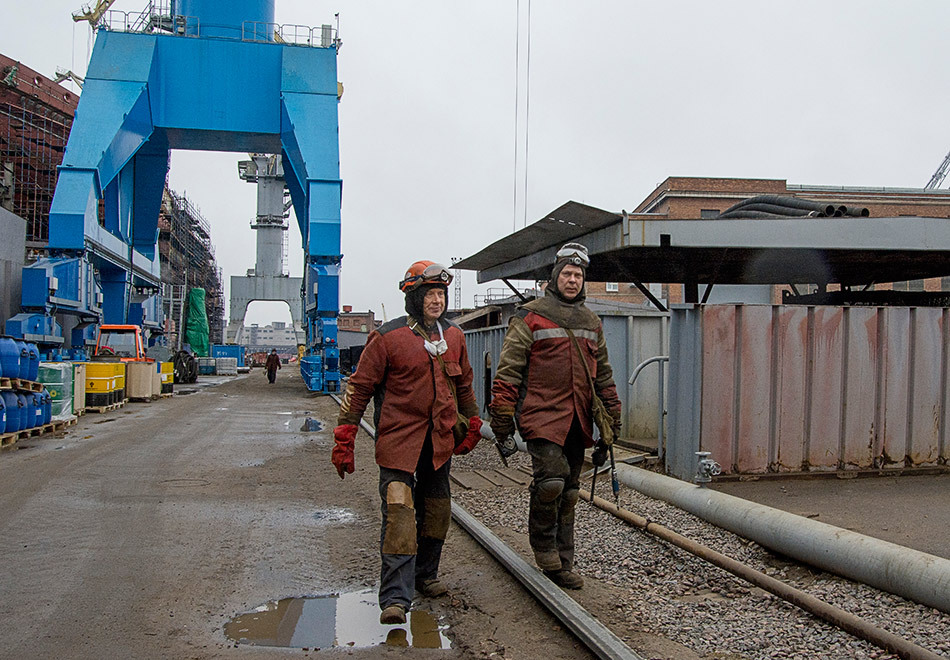 Baltic Shipyard - a place where ships are built. - My, Icebreaker, Arctic, Baltic Shipyard, Factory, Production, Metalworking, Longpost