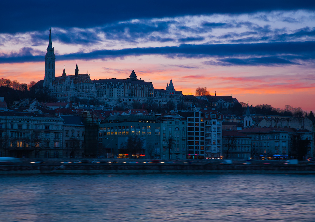 The story of a sunset. - My, The photo, Budapest, Canon 5D, Sunset