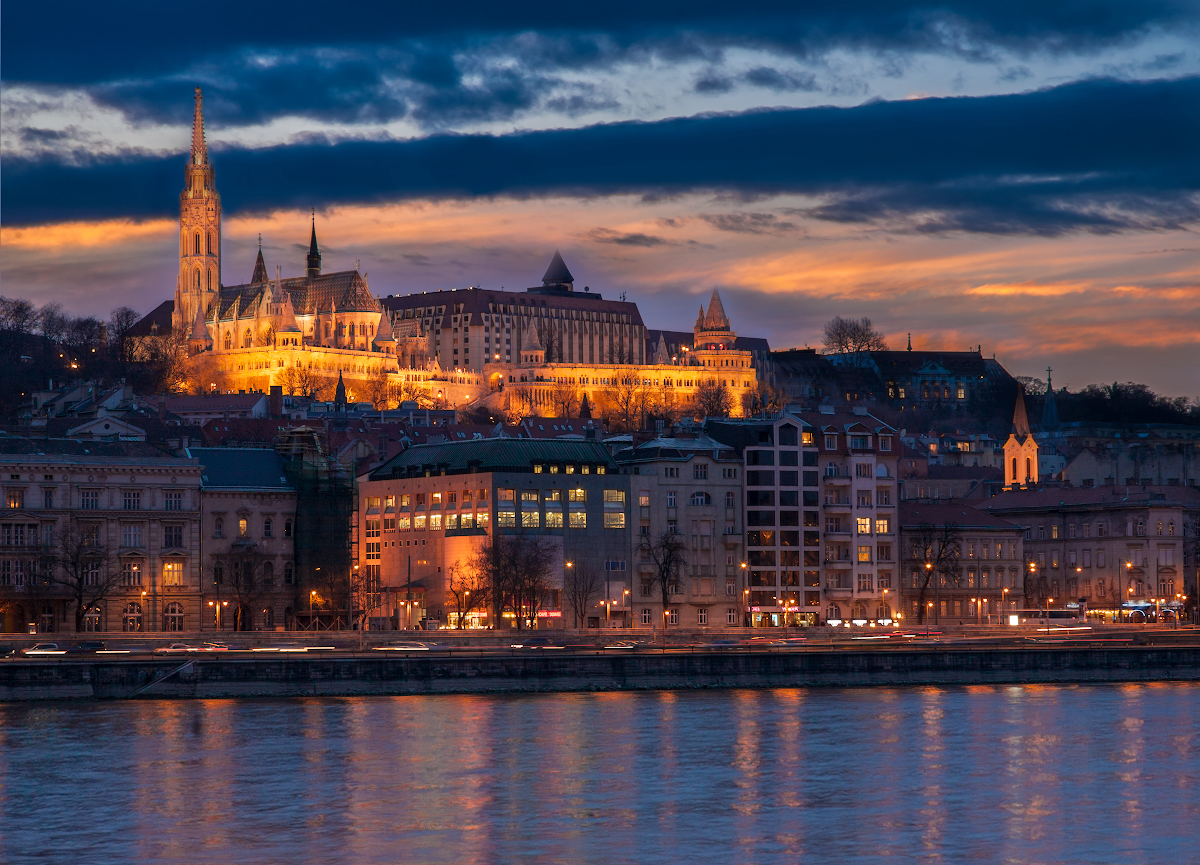 The story of a sunset. - My, The photo, Budapest, Canon 5D, Sunset