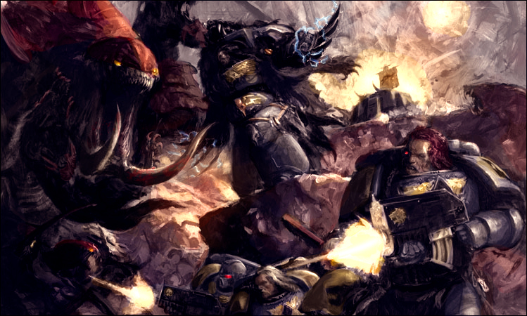 spacewolves - Space wolves, Warhammer 40k, Space Marine, Longpost