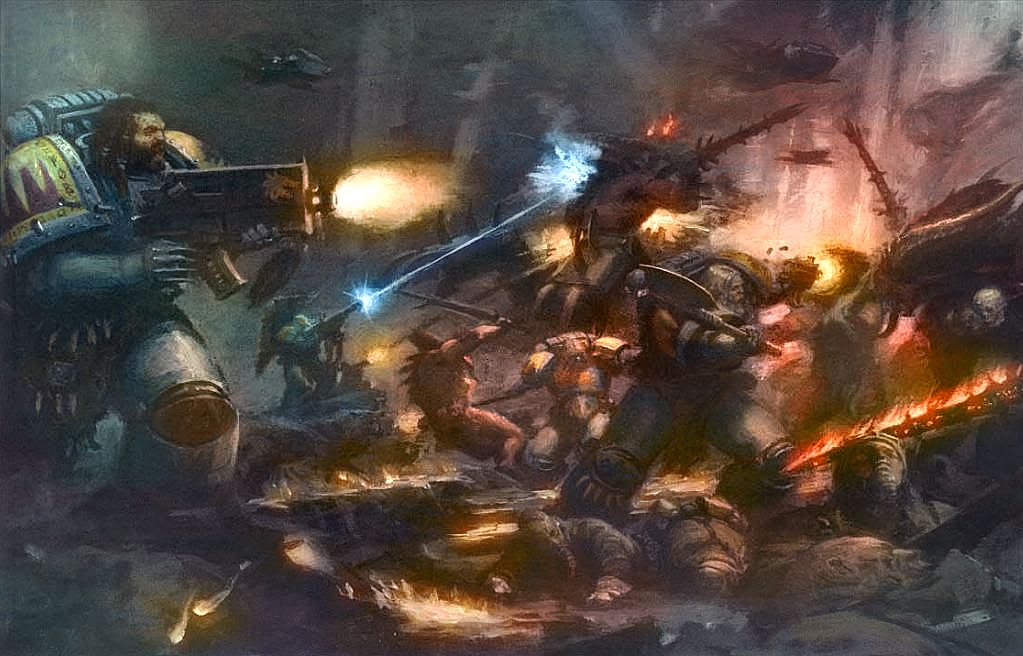 spacewolves - Space wolves, Warhammer 40k, Space Marine, Longpost