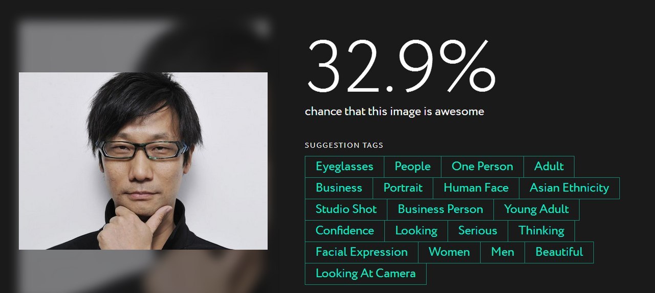 Новая нейросеть анализирует ваши фотографии на предмет крутости - Искусственная нейронная сеть, Нейронные сети, Хидео Кодзима, Гарольд скрывающий боль