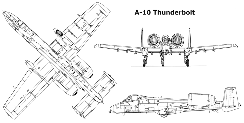 Пушка для самолета, или самолет для пушки? Штурмовик A-10 Thunderbolt II - Авиация, США, a-10, Видео, Длиннопост